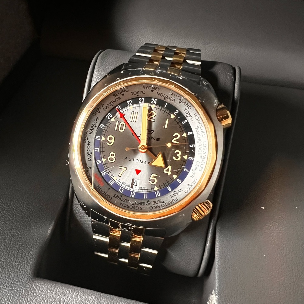 Glycine Men's  Airman SST 43mm Automatic Watch Swiss Made GL0313